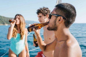Majorque : croisière en yacht privé avec plongée avec tuba et boissons