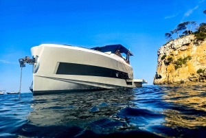 Majorque : croisière en yacht privé avec plongée avec tuba et boissons