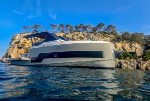 Majorque : croisière en yacht privé avec plongée avec tuba et boissons