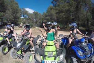 Mallorca: Forest and Beach Quad Adventure Tour
