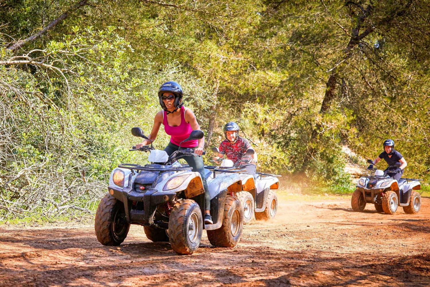Mallorca: Quad Bike Tour with Snorkeling and Cliff Jumping