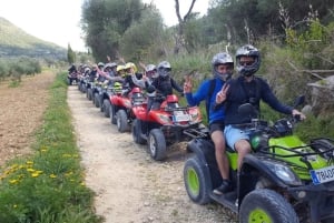 Mallorca: Quad Tour to the top of the mountain & swim