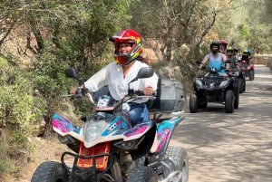 Mallorca: Quad-Tour zum Gipfel des Berges & Schwimmen