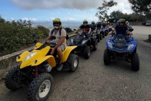 Mallorca: Quadtour met strandstop en uitzicht op de bergen