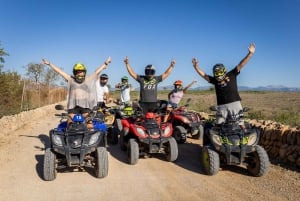 Mallorca: Quad Tour with Beach Stop and Mountain Views