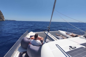 Majorka: prywatny czarter katamaranu z tapas w Santa Ponsa