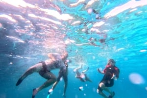 Majorque : Grottes marines en kayak et plongée avec masque et tuba avec collation