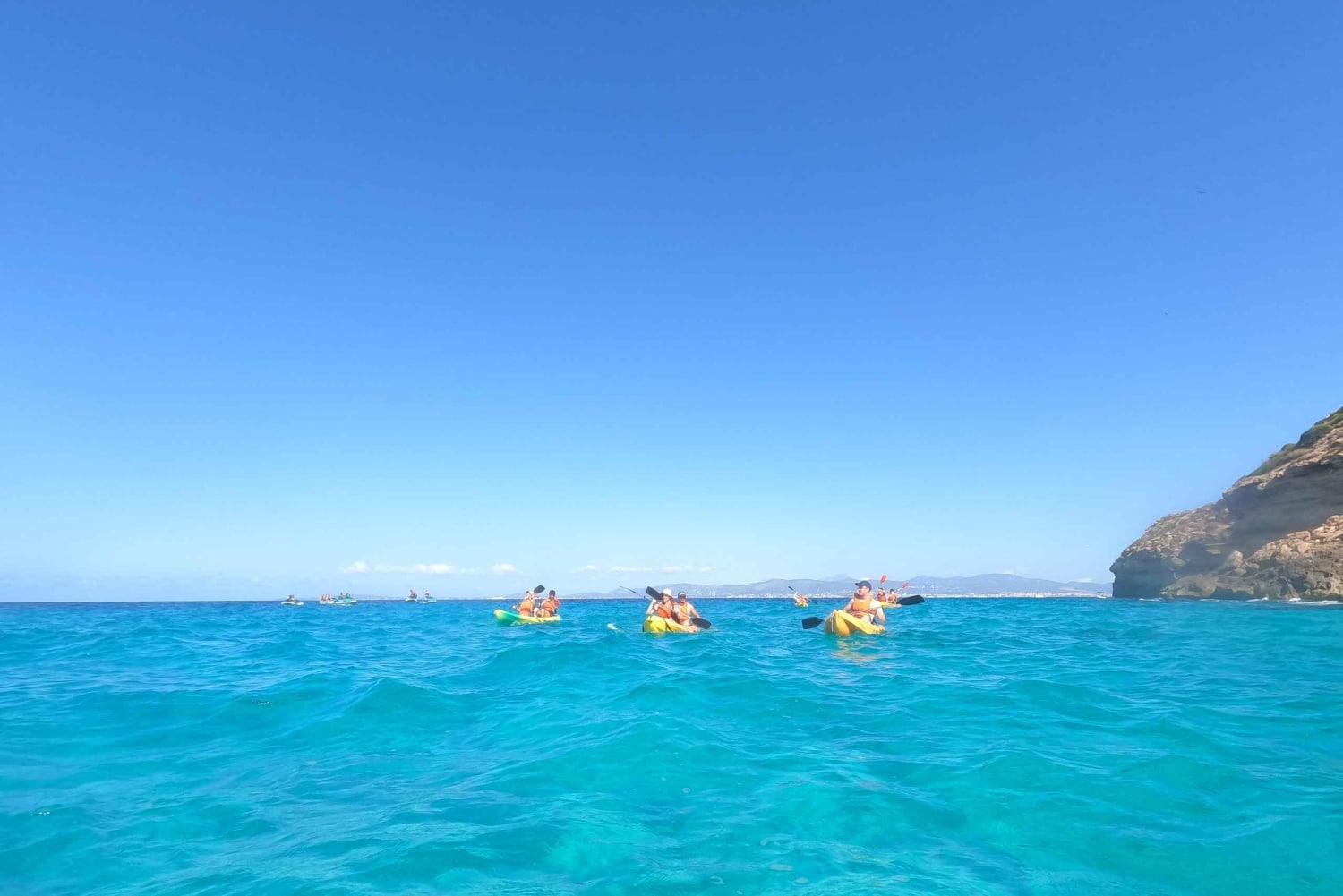 Mallorca: Kajakkiretki meriluoliin, snorklausta ja välipala