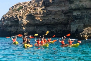 Mallorca: Kajakkiretki meriluoliin, snorklausta ja välipala