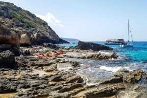 Mallorca: Kajakkiretki meriluoliin, snorklausta ja välipala