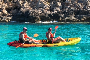 Mallorca: Kajakkiretki meriluoliin, snorklausta ja välipala