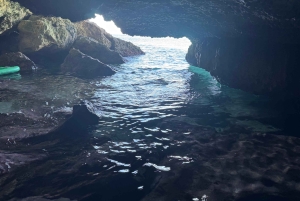 Mallorca: Kajakkiretki meriluoliin, snorklausta ja välipala