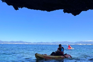 Mallorca: Kajakkiretki meriluoliin, snorklausta ja välipala