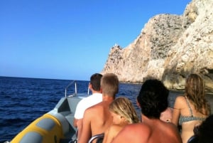 Majorque : Aventure en Speedboat, snorkeling et natation