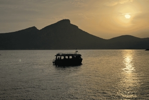 マヨルカ：サンセットピザボートツアー アンドラッチ - ドラゴンセラ + スノーケリング