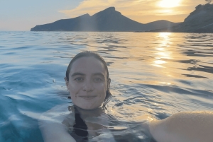 マヨルカ：サンセットピザボートツアー アンドラッチ - ドラゴンセラ + スノーケリング