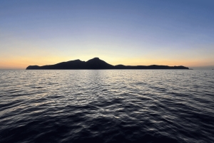 マヨルカ：サンセットピザボートツアー アンドラッチ - ドラゴンセラ + スノーケリング