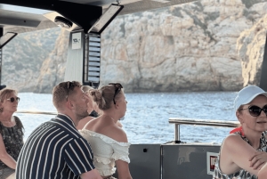 マヨルカ：サンセットピザボートツアー アンドラッチ - ドラゴンセラ + スノーケリング