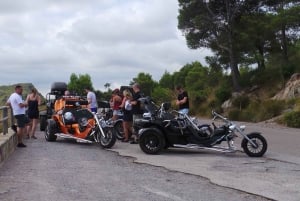 Depuis Cala Millor : Tour panoramique des montagnes et de la mer en Trike