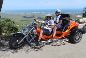 De Cala Millor: Passeio de triciclo pelo panorama das montanhas e do mar