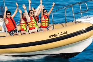 Mallorca: Besøg Palma Speedboat adrenalin & snorkling