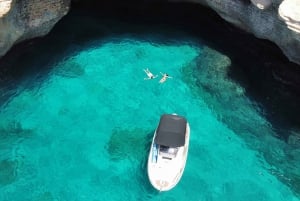 Menorca: Udflugt med privat båd