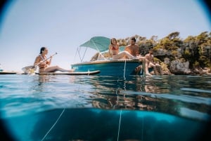 Menorca: Privat båtuthyrning utan obligatoriskt körkort
