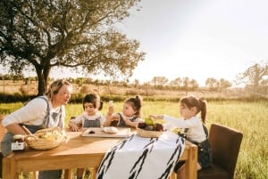 Organic farm experience with culinary delights and wine