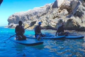 Mallorca: Paddleboardtour naar Cueva Verde met snorkelen