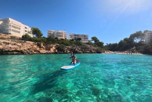 Mallorca: Paddleboarding Tour to Cueva Verde with Snorkeling