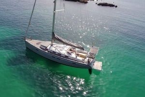 PALMA BAY : 4 HOUR PRIVATE TOUR WITH SAILING BOAT