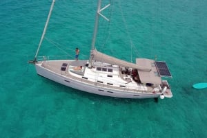 PALMA BAY : 4 HOUR PRIVATE TOUR WITH SAILING BOAT