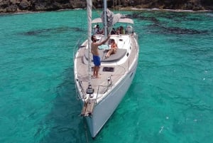 PALMA BAY : 4 HOUR PRIVATE TOUR WITH SAILING BOAT