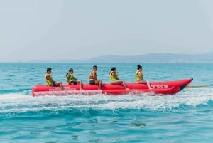 Palma Bay: Banana Boat or Aqua Rocket Water Activities