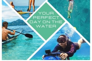 Palma Baai: Zeiltocht met waterspeelgoed Snacks & drankjes