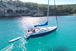 Palma Baai: Zeiltocht met waterspeelgoed Snacks & drankjes