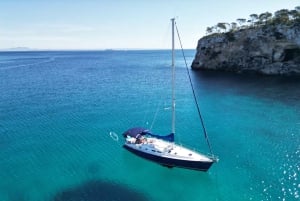 Palma Baai: Zeiltocht met waterspeelgoed Snacks & drankjes