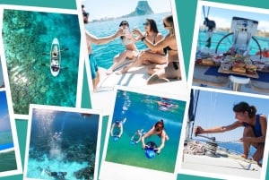 Palma Baai: Zeiltocht met waterspeelgoed Snacks & drankjes