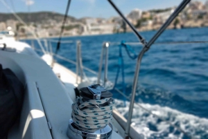 Palma Baai: Zeiltocht met waterspeelgoed Snacks & drankjes