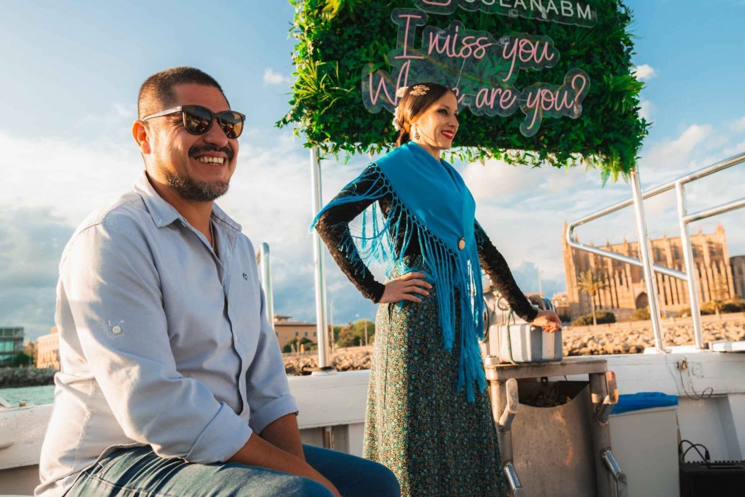 Palma : Boat Trip with Live Flamenco Show