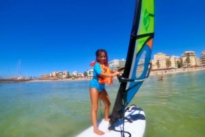 Palma de Mallorca : Leçon privée de planche à voile d'une heure
