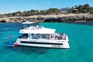 パルマ：スナック、ドリンク、SUP、シュノーケリング付きのデラックスカタマラン