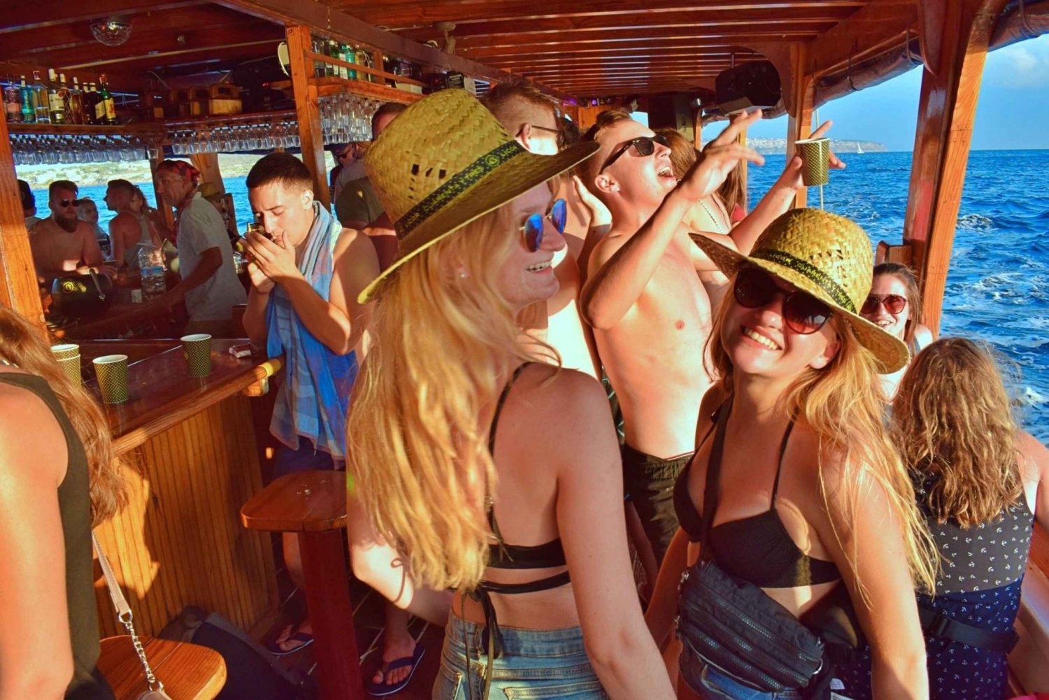 Palma de Mallorca: Boat Party overdag met live DJ