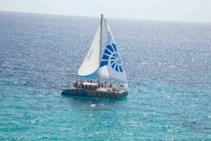 Palma de Mallorca: Deluxe seglingstur med katamaran och måltid
