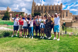 Palma de Mallorca: Guidad cykeltur med tapas och en drink