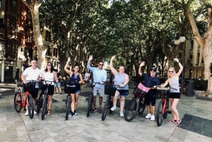 Palma de Mallorca: Guidad cykeltur med tapas och en drink