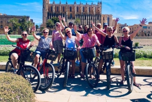 Palma de Mallorca: Guidad cykeltur med tapas och en drink