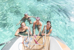 パルマ デ マヨルカ : ビュッフェ式食事付き半日カタマラン ツアー