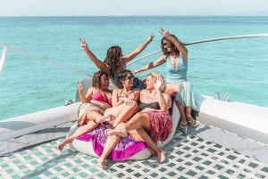 パルマ デ マヨルカ : ビュッフェ式食事付き半日カタマラン ツアー