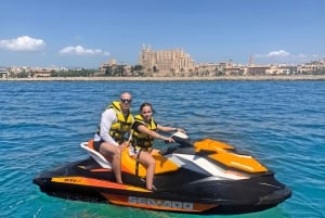 Palma de Mallorca: Jetski Tour to Palma Cathedral